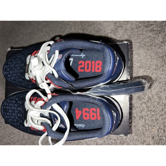 NIKE AF1 ULTRA FLYKNIT LOW RKK ROBERT KRAFT NEW ENGLAND PATRIOTS 5.5 AH8425-400 - Picture 5 of 13